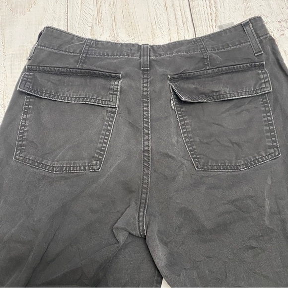 Levi's 94 Baggy Cargo Pants Charcoal/Black Women’s size 28 - Picture 6 of 12